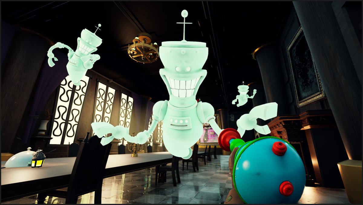 Bears in Space is currently 30% off on steam! 

It's the perfect way to spend your Halloween. The game has Kaiju sections, a haunted mansion, a spooky hospital, ghosts and more!

#indiegame #Halloween