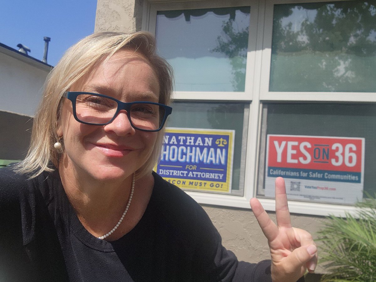 Westside vibes! Let's make LA safe again. Vote YES on Prop 36 and Nathan Hochman!