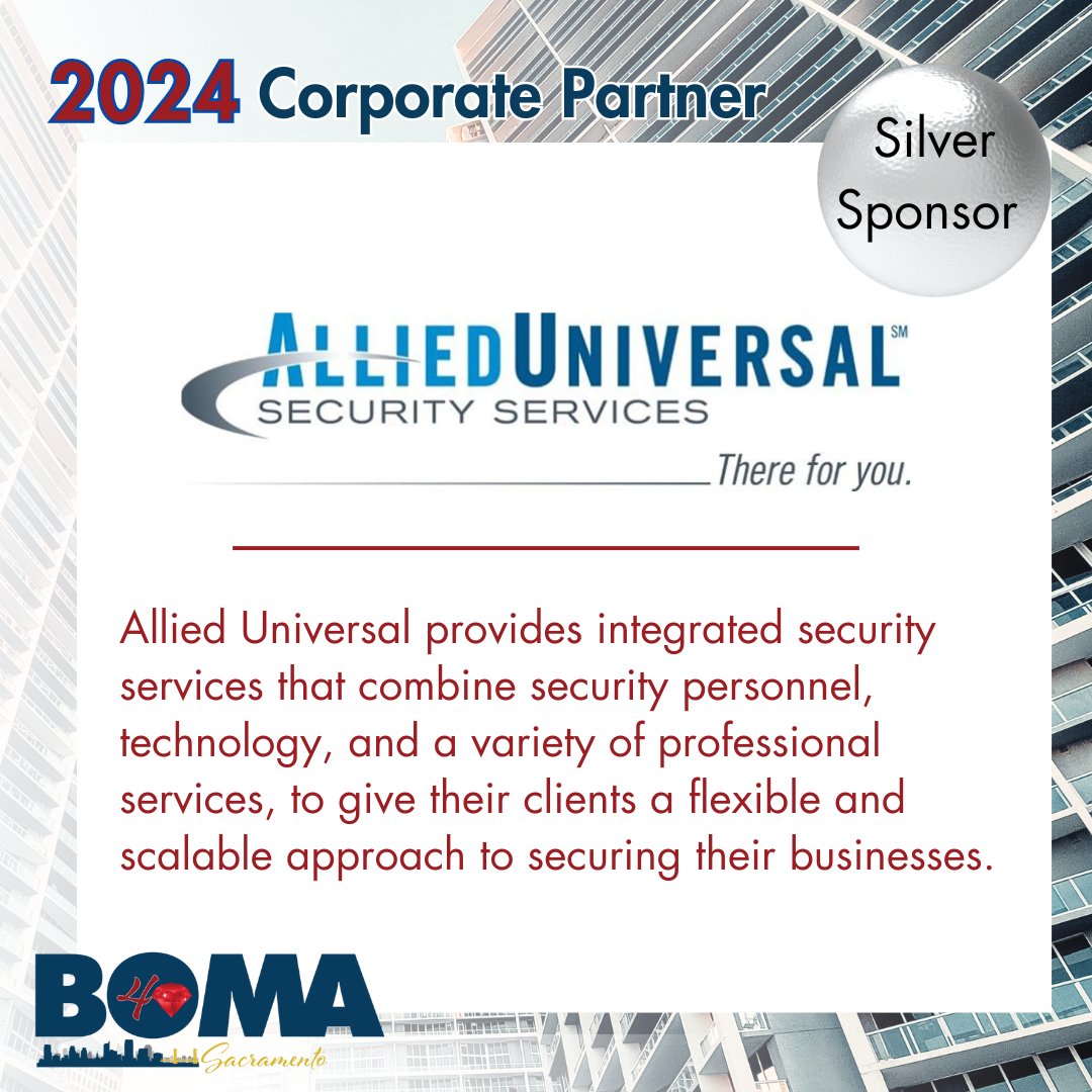 Allied Universal Security Services is the area's leading provider or of security solutions. For more information visit aus.com.