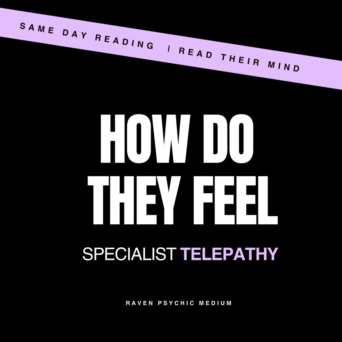 ravenpsychic_'s tweet photo. How Do They Feel About You. Same Day Psychic no Tarot Reading. How does he feel. Telepathy Clairvoyant Typed. Exact Thoughts.. https://t.co/GQfqnWw7dL via @Etsy #howdotheyfeel #telepathyreading #love #etsy https://t.co/TF0aJNZjQu