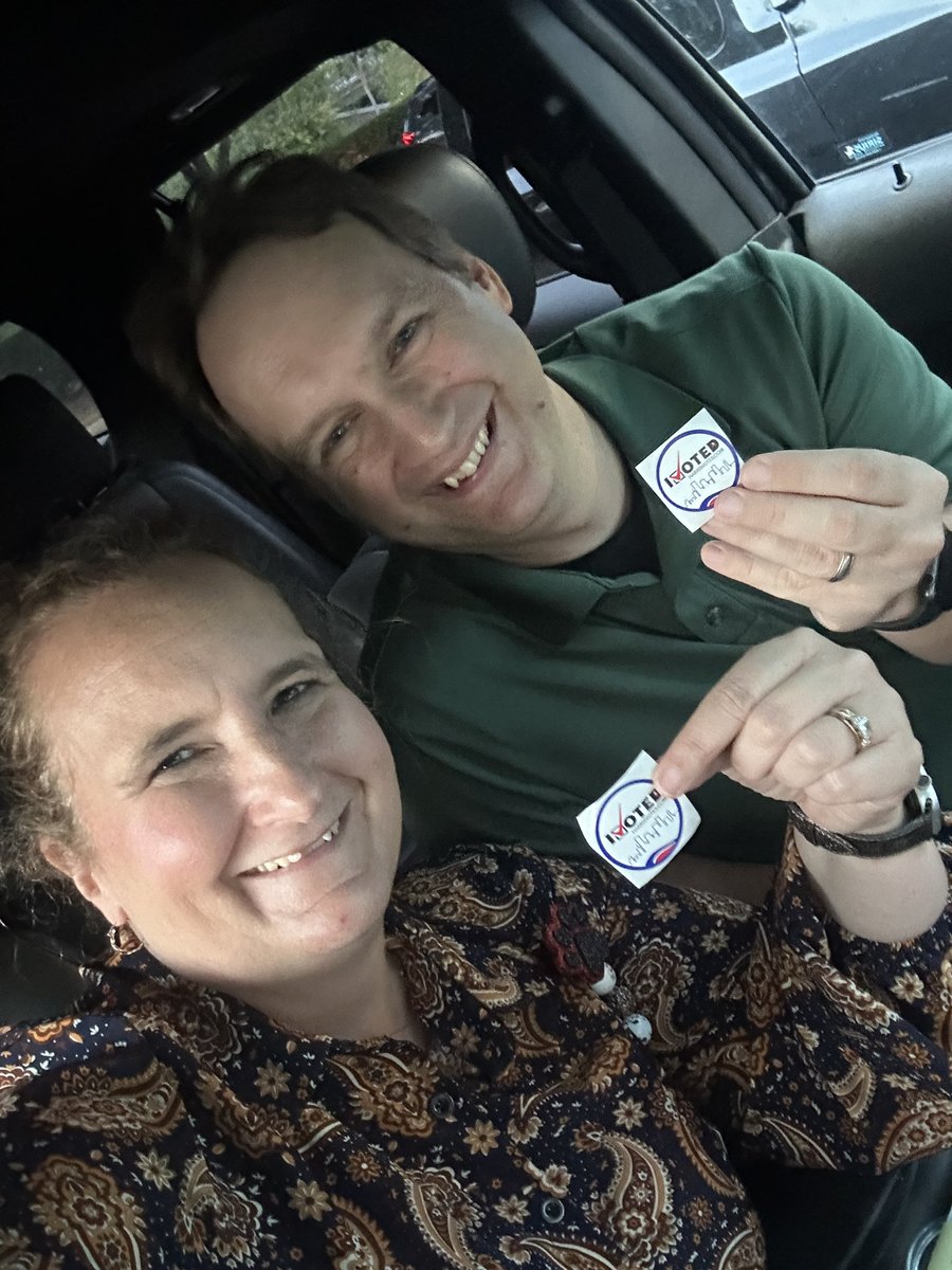 Voted! ❤️ 🤍 💙 <a href="/DougKillian/">DougKillianPhD</a>