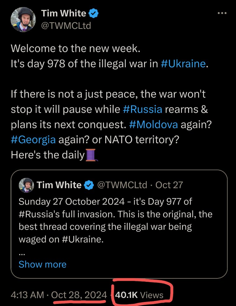 bk13051's tweet photo. @TWMCLtd You have a paid(!) account, 36,800 followers and today's #dailythread-starter has even less views then yesterday's - again nearly halved numbers to the day before.
#PlatformManipulation
#ElmoIsAruZZianAsset
#BlockElmo https://t.co/gRrva4jHbS