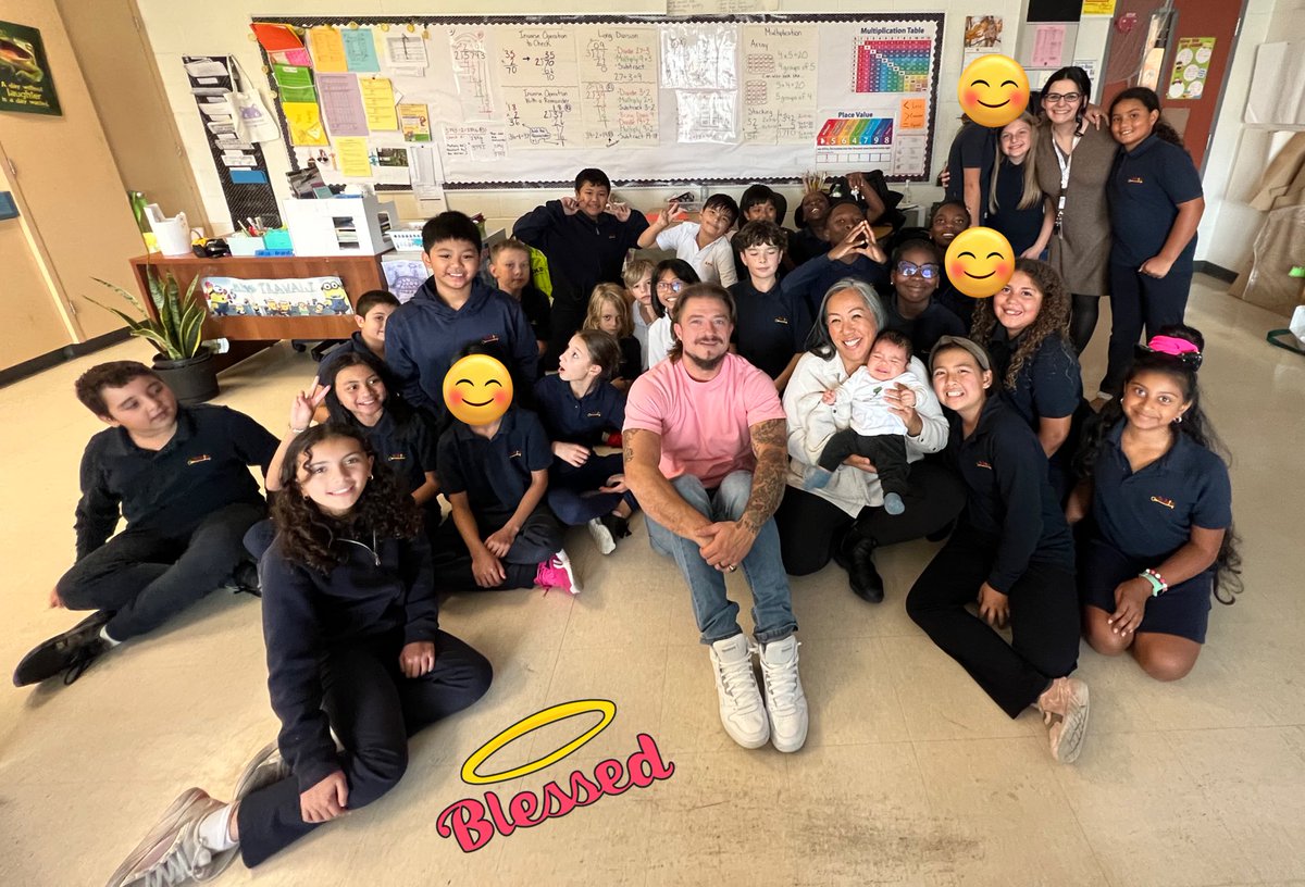 Today we had our first <a href="/RootsofEmpathy/">Roots of Empathy</a> session with Baby Phoenix! We were so excited to meet him! This is extra special because he’s the sibling of one of our classmates ☺️ <a href="/MsSilvaCYC/">Ms. Silva 🌸</a> <a href="/stpetersmilton/">St. Peter C.E.S.</a>