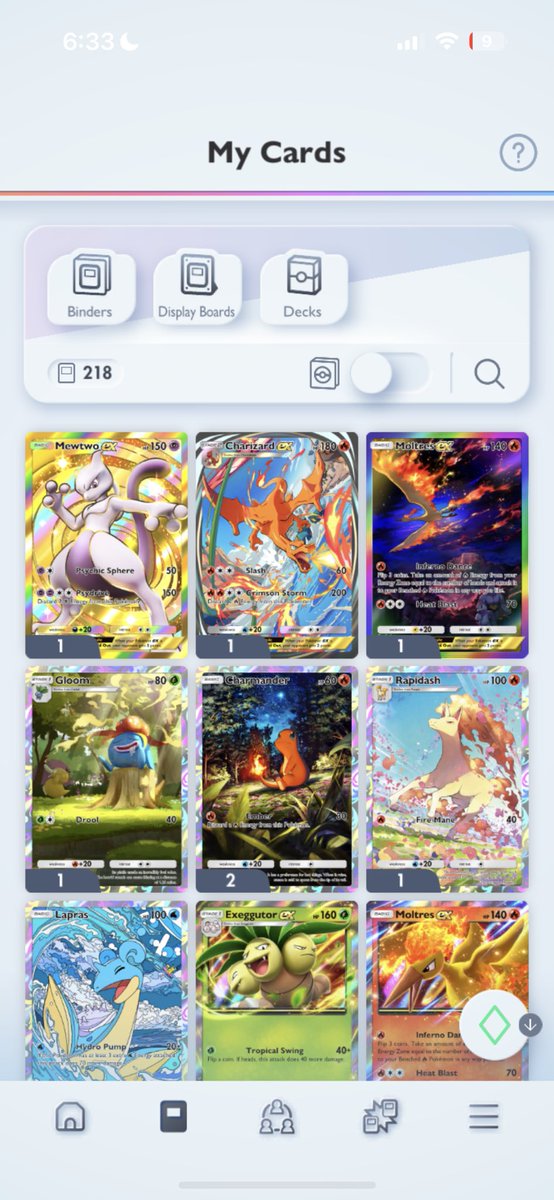 Some of my cards so far in #PokemonTCGPocket