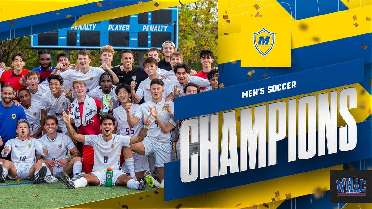 Madonna Athletics (@mucrusaders) on Twitter photo ๐ ๐๐๐๐๐๐๐๐๐ ๐
<a href="/MUCrusadersMSOC/">Madonna Men's Soccer</a> has clinched at least a share of the 2024 WHAC Regular Season Championshipโผ๏ธ The Crusaders will be the one-seed in upcoming WHAC Tournament and have clinched an automatic-bid to the NAIA National Tournament!!
#CrusaderNation ๐ ๐๐๐๐๐๐๐๐๐ ๐
<a href="/MUCrusadersMSOC/">Madonna Men's Soccer</a> has clinched at least a share of the 2024 WHAC Regular Season Championshipโผ๏ธ The Crusaders will be the one-seed in upcoming WHAC Tournament and have clinched an automatic-bid to the NAIA National Tournament!!
#CrusaderNation