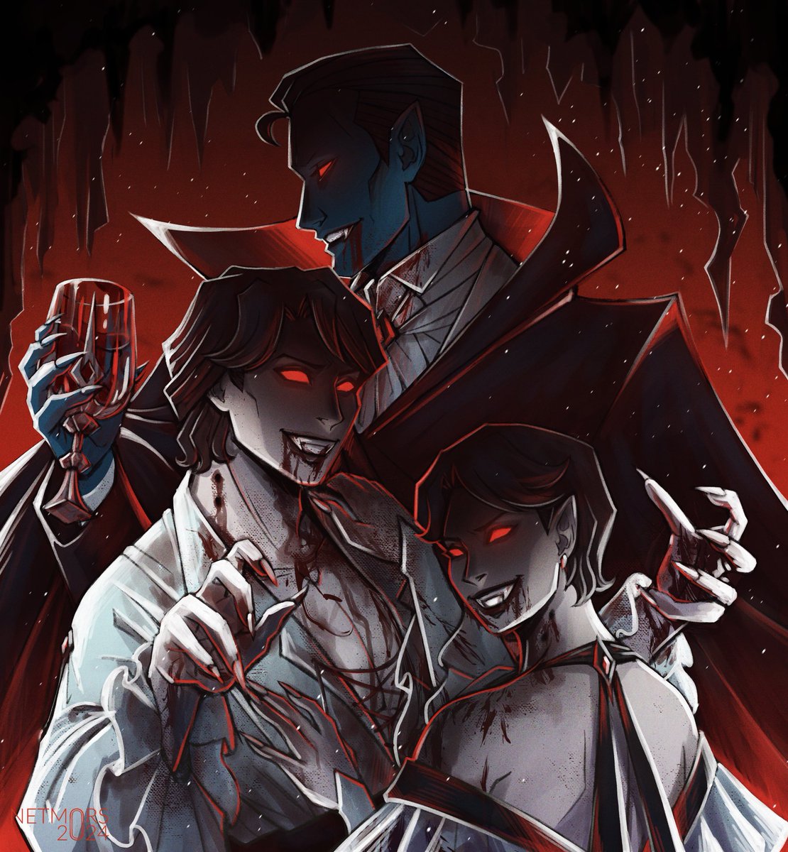 "Dracula" and his "brides"...
🩸Halloween 2024🩸
#starwars #halloween #thrawn #elivanto #karynfaro