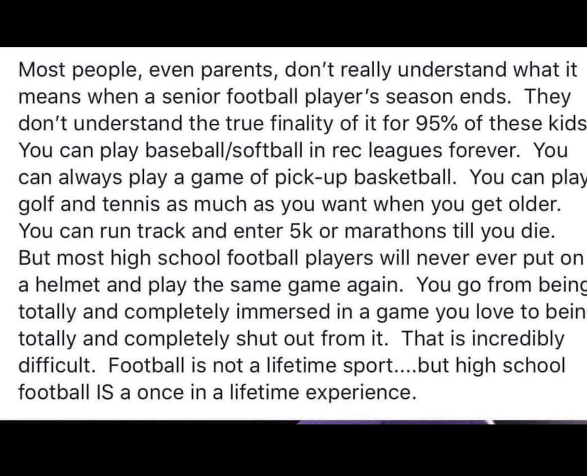 Greg Daniels (@gregdaniels_ol) on Twitter photo All seniors read this and take it to heart!! Play hard to finish your season. <a href="/PrepRedzoneFL/">Prep Redzone Florida</a> <a href="/CenFLAPreps/">Central Florida Preps</a> <a href="/RPOrecruits/">R.P.O. Consulting</a> <a href="/CoachBJones95/">Bobby IndianaJones </a> <a href="/InsideTheGators/">Inside the Gators</a> <a href="/SSN_UCF/">⚔️Sidelines - UCF⚔️</a> <a href="/1LinemanElite/">Lineman Elite</a> <a href="/toby_lux/">🅲🅾🅰🅲🅷 𝑻𝒐𝒃𝒚 𝑳𝒖𝒙</a> <a href="/CoachSaboFIST/">Kevin Sabo</a> <a href="/FISTFootball/">FIST FootballAcademy</a> <a href="/24_7SPOTLIGHT/">24/7 PROSPECT SPOTLIGHT</a> All seniors read this and take it to heart!! Play hard to finish your season. <a href="/PrepRedzoneFL/">Prep Redzone Florida</a> <a href="/CenFLAPreps/">Central Florida Preps</a> <a href="/RPOrecruits/">R.P.O. Consulting</a> <a href="/CoachBJones95/">Bobby IndianaJones </a> <a href="/InsideTheGators/">Inside the Gators</a> <a href="/SSN_UCF/">⚔️Sidelines - UCF⚔️</a> <a href="/1LinemanElite/">Lineman Elite</a> <a href="/toby_lux/">🅲🅾🅰🅲🅷 𝑻𝒐𝒃𝒚 𝑳𝒖𝒙</a> <a href="/CoachSaboFIST/">Kevin Sabo</a> <a href="/FISTFootball/">FIST FootballAcademy</a> <a href="/24_7SPOTLIGHT/">24/7 PROSPECT SPOTLIGHT</a>