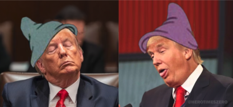 herotimeszero's tweet image. If Trump was one of the Dwarfs, name him.