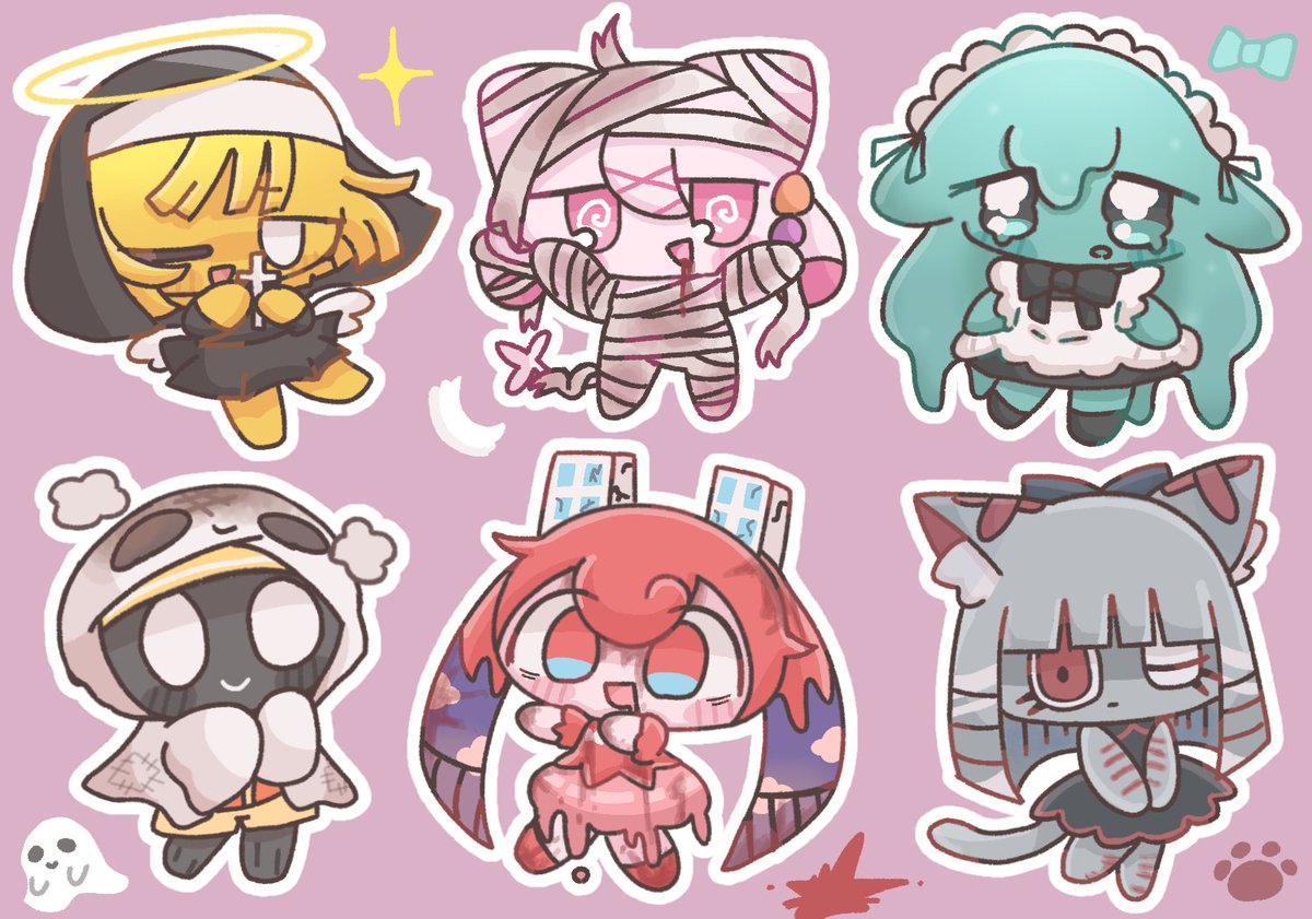 PPYFanart #じさつようせい #HappyHallowee じさつようせいの皆の仮装