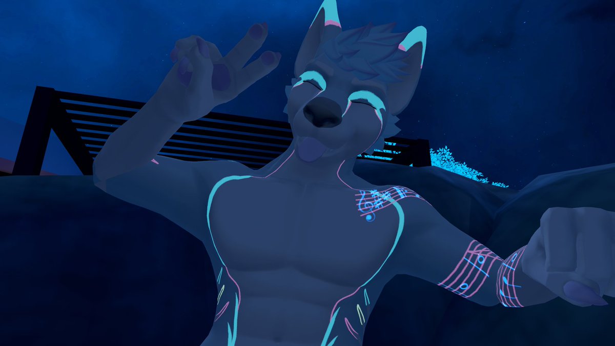Apollo_Ilios's tweet photo. I'm obsessed with seeing myself all glowy n shit 💙💜 https://t.co/rntJ0LNDGm