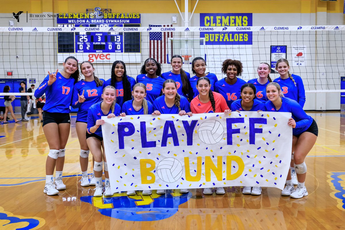 Rubicon Sports by MVP (@rubiconsportsmv) on Twitter photo Congratulations to the Lady Buffs of <a href="/samuelclemensvb/">Clemens Volleyball</a> on a great season and for advancing to the playoffs - Good Luck! 🦬🏐💛💙
<a href="/SamuelClemensHS/">Clemens High School</a> <a href="/clemenscbn/">CLEMENS BUFFALO NEWS</a> <a href="/scbuffalostrong/">Clemens Athletics</a> <a href="/SCUCISD/">SchertzCiboloUC ISD</a>
instagram.com/p/DBwwWaFyqvG/… Congratulations to the Lady Buffs of <a href="/samuelclemensvb/">Clemens Volleyball</a> on a great season and for advancing to the playoffs - Good Luck! 🦬🏐💛💙
<a href="/SamuelClemensHS/">Clemens High School</a> <a href="/clemenscbn/">CLEMENS BUFFALO NEWS</a> <a href="/scbuffalostrong/">Clemens Athletics</a> <a href="/SCUCISD/">SchertzCiboloUC ISD</a>
instagram.com/p/DBwwWaFyqvG/…