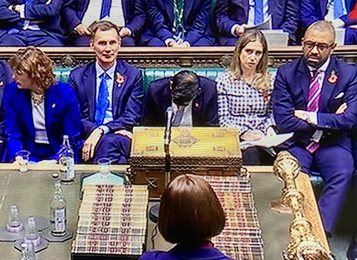 holte's tweet photo. Night folks....

One last image to leave you with from today's budget
The Tory front bench squirming as Rachel Reeves picks apart every mistake they made....

A failed, broken, dejected, and directionless party 

#Budget2024
#PoliticsLive https://t.co/0ewc5ZVKwQ