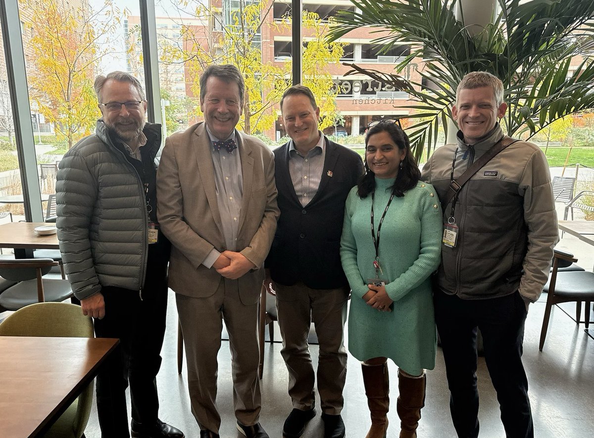 CU Department of Medicine (@cudeptmedicine) on Twitter photo Today’s Grand Rounds welcomed FDA Commissioner <a href="/DrCaliff_FDA/">Dr. Robert M. Califf</a> to discuss "The Interface of FDA Regulation and the Practice of Medicine.” Pictured with Drs. Mark Earnest, <a href="/MarcBonaca/">Marc Bonaca MD MPH</a>, <a href="/KhazanieHeart/">Prateeti Khazanie</a>, and <a href="/kofi_larry/">Larry A. Allen, MD</a> from <a href="/CUCardiology/">CU Cardiology</a>. 📸🌟 #Cardiology #MedTwitter #FDA Today’s Grand Rounds welcomed FDA Commissioner <a href="/DrCaliff_FDA/">Dr. Robert M. Califf</a> to discuss "The Interface of FDA Regulation and the Practice of Medicine.” Pictured with Drs. Mark Earnest, <a href="/MarcBonaca/">Marc Bonaca MD MPH</a>, <a href="/KhazanieHeart/">Prateeti Khazanie</a>, and <a href="/kofi_larry/">Larry A. Allen, MD</a> from <a href="/CUCardiology/">CU Cardiology</a>. 📸🌟 #Cardiology #MedTwitter #FDA