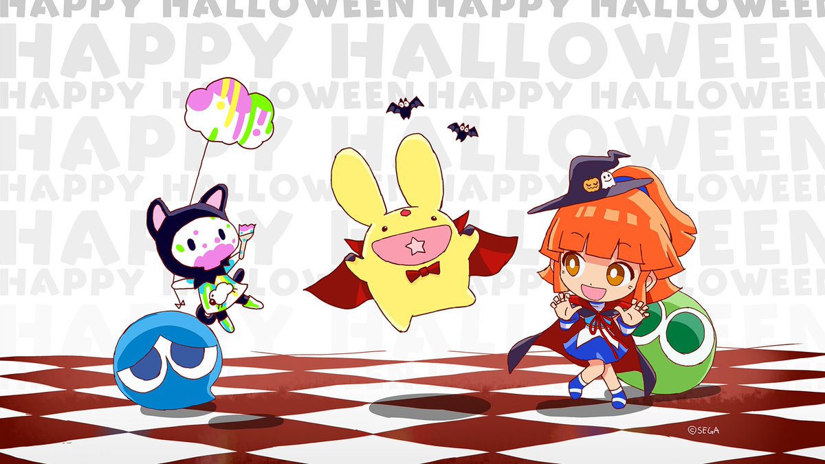 Happy Halloween Puyo Puyo pals! 🎉🎃✨ Check out this very fun and