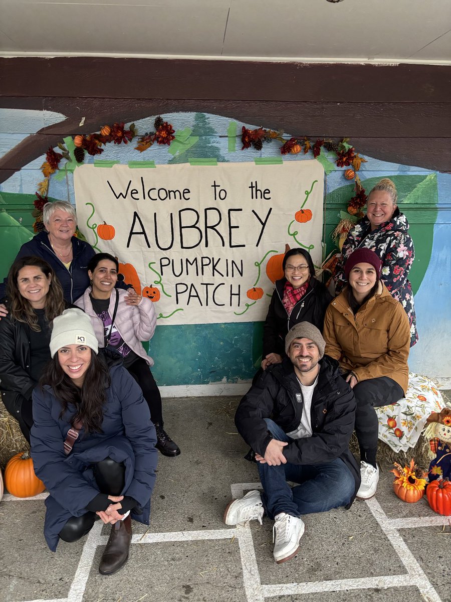 A huge Thank you to these Aubrey PAC parents for a fabulous pumpkin patch for our primary students. We are ready for tomorrow ! ⁦<a href="/burnabyschools/">Burnaby Schools</a>⁩ #Aubreycares