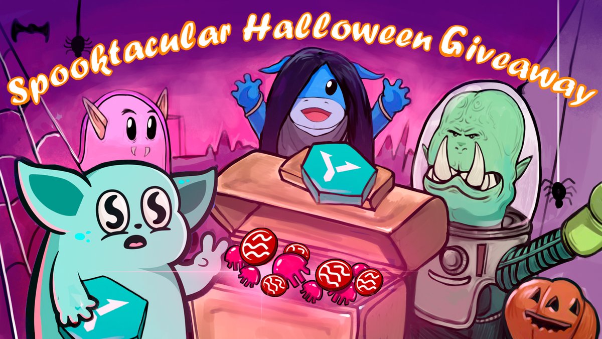 🎃 Spooktacular Halloween Treats 👻

The Spooky Squad has discovered a magical treasure chest✨

Here's your chance to win 1,500 $SEI + 10 Farmors NFTs!

To enter:
- Follow <a href="/YeiFinance/">Yei Finance</a>, <a href="/jlyvrs/">jellyverse</a>, <a href="/dragonswap_dex/">DragonSwap</a>, <a href="/Silo_Stake/">Silo</a>
- Like &amp; Retweet this post
- Comment with “ #SpookySEI,”