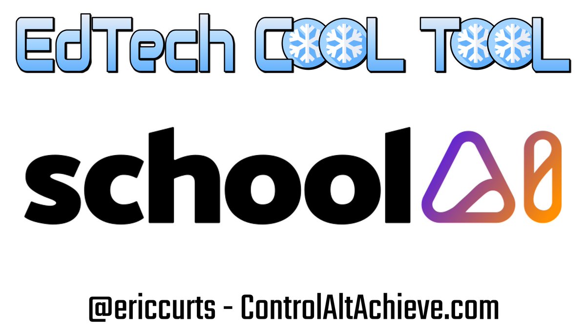 ? SchoolAI - controlaltachieve.com/2023/12/edtech…

? Safe monitored AI activities for students

? Have you used this tool? Share your thoughts!

#AI
#controlaltachieve