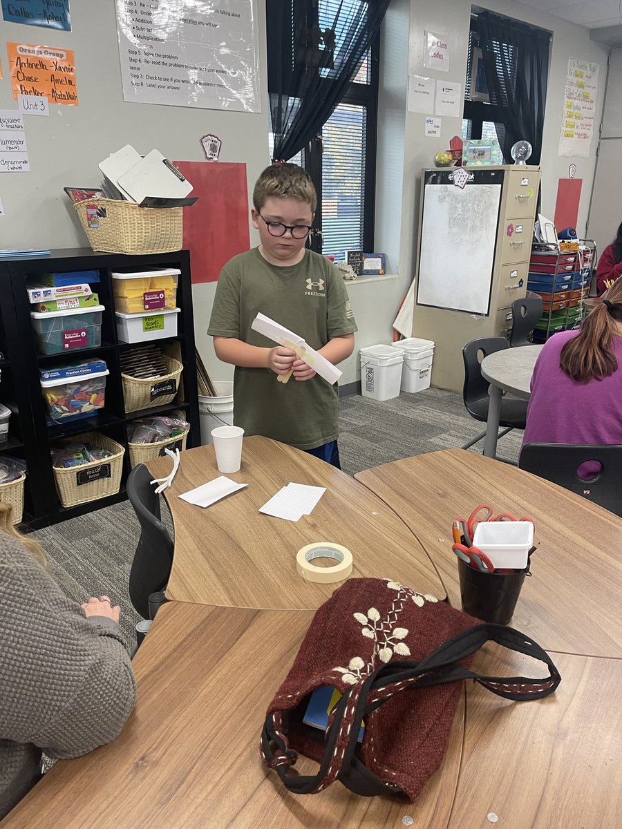 Ss had so much designing and building a roller coaster tonight at first STEAM night <a href="/NBEbulldogs/">New Britton Elem.</a>