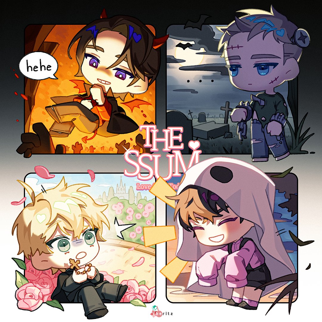 Cheritz_DL's tweet photo. [더 썸/The Ssum]
썸남의 선물과 장난, 과연 연구원님의 선택은?🎃
오싹하고 짜릿한 할로윈이 되시길 바라요, 연구원님!

Lab participant's choice regarding your Ssumone's trick or treat, what will it be? 🎃
Wishing you a spooky and thrilling Halloween, lab participant! https://t.co/iCNCEEy5Ck