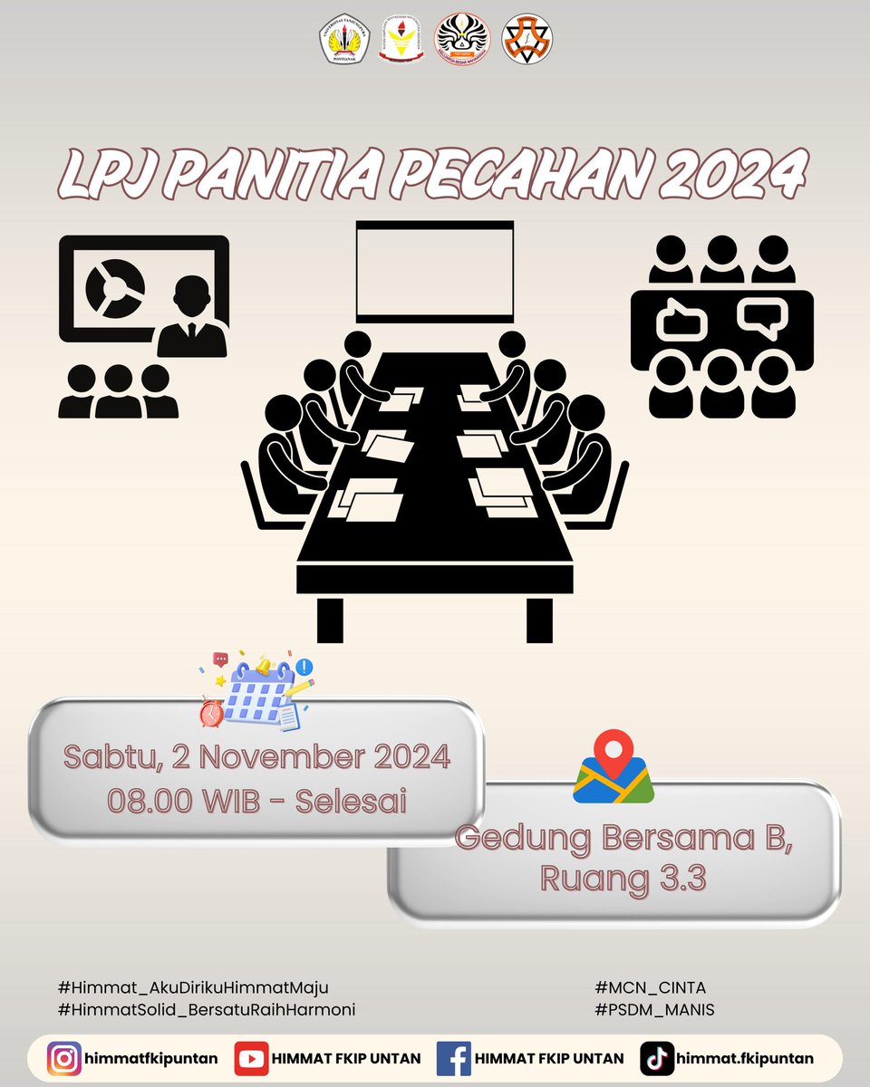 HimmatFKIPUntan's tweet photo. Assalamual'aikum warahmatullahi wabarakatuh. Selamat pagi 👐🏻

Diharapkan partisipasi keanggotaan dan alumni Himmat FKIP UNTAN di kegiatan ini agar kegiatan-kegiatan selanjutnya dapat lebih baik lagii🙏🏻 https://t.co/g3LpJumuiw