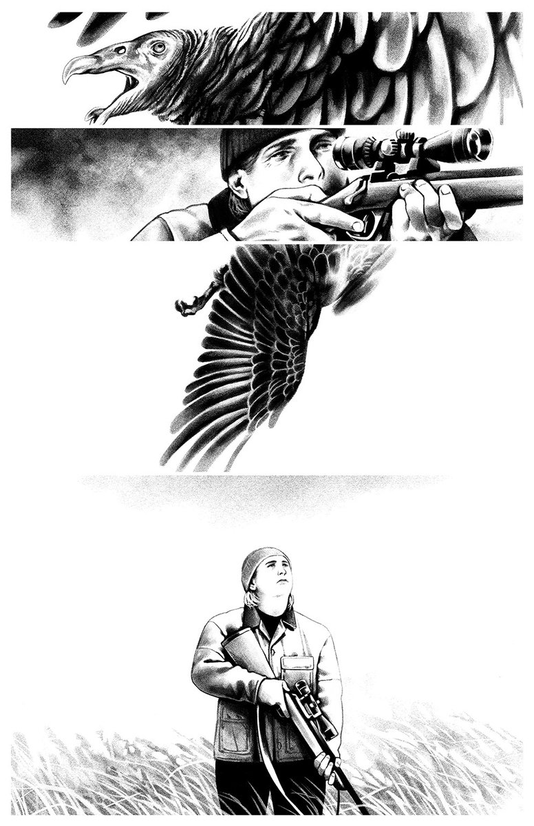 moirakoro's tweet photo. It's already my second-to-last read of this month... And it's the impactful Hypertrophy by @llewellynillus! This one was so... wow. I feel like a different person after reading it almost; my favorite things about it are definitely the realistic artstyle and the overall silence- https://t.co/d46elYiQQe