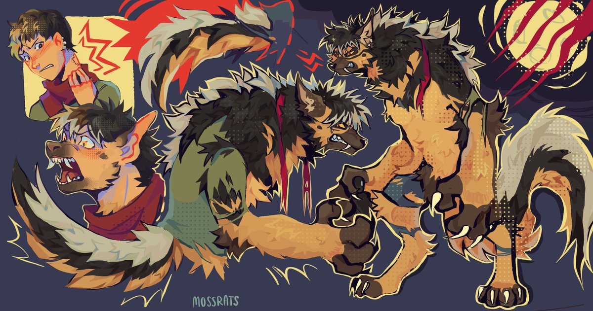 IT’S THE LAST WEREWOLF WEDNESDAY OF SPOOKTOBER

AWRRROOOOO 🌕🐺