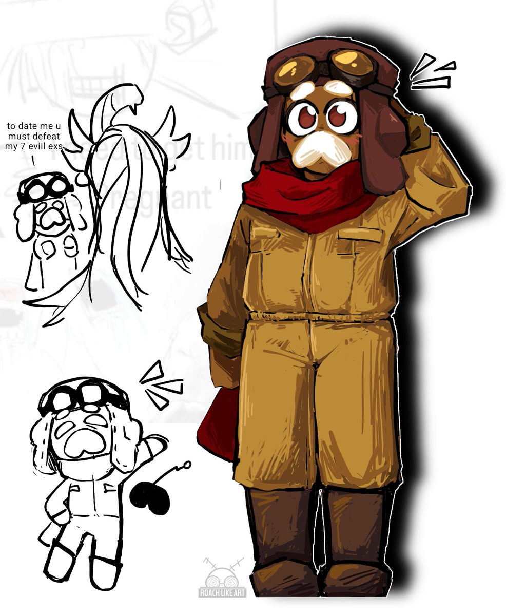 RoachlikeArt's tweet photo. Whatever, grandpa upon you
#cookierun #pilotcookie #fanart https://t.co/m03Qa2kj61