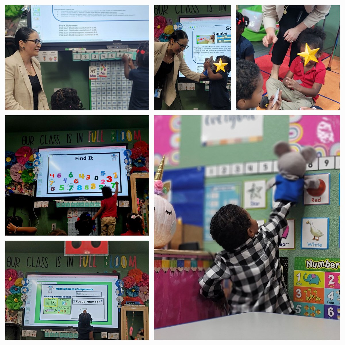 Shoutout to Ms. Malagon from PreK Partnership School for her dedication to Kindergarten Readiness! Love seeing her implement Math Moments with Concrete, Pictorial, and Abstract representations. Truly beautiful to witness! #13_Makes_One_Bond