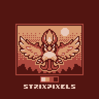 StrixPixels's tweet photo. Pidgeot Pokemon card for @TCGNewDeckPlus 
#pixelart #ドット絵 https://t.co/OsYfU1vuzZ