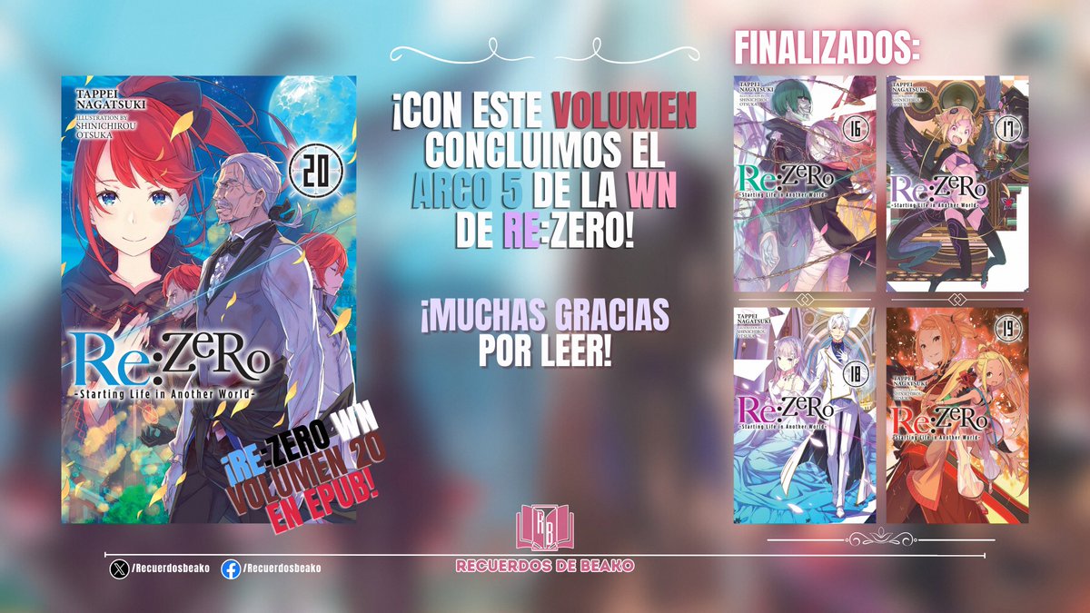 ¡Buenas! ¡Estamos muy emocionados de anunciar que hemos concluido el Arco 5! 🥳🎉 Para celebrar, hemos decidido darle un nuevo estilo a nuestros posts y hacerlos más "humanos". ¿Listos para un poco de texto? Si solo buscas el volumen 20, ¡aquí lo tienes!: bit.ly/4eY1LIi