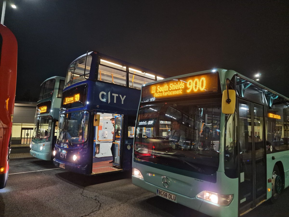 City Transport Group (@citytransportgp) on Twitter photo Successful evening helping <a href="/My_Metro/">Tyne and Wear Metro</a> with extra capacity during the #Pelaw closure #MetroReplacementBus #TramReplacementBus #RailReplacementBus Successful evening helping <a href="/My_Metro/">Tyne and Wear Metro</a> with extra capacity during the #Pelaw closure #MetroReplacementBus #TramReplacementBus #RailReplacementBus