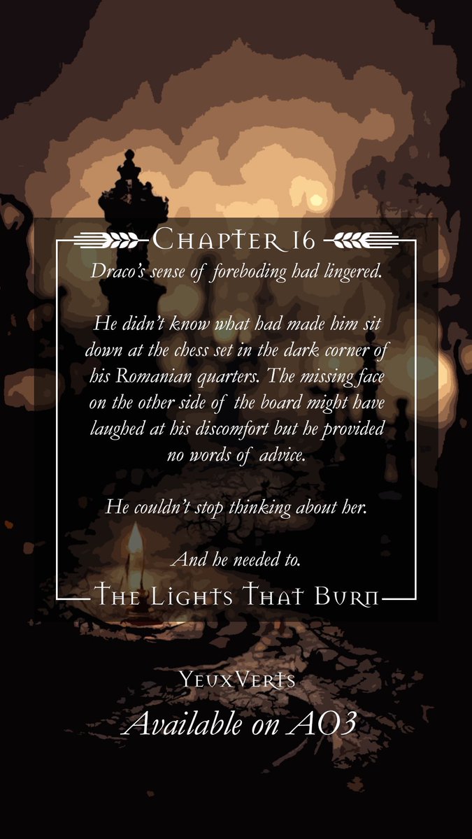 Preview of Chapter 16 of The Lights That Burn

New chapter up every Sunday:
archiveofourown.org/works/57596311…

#dhrwipwednesday