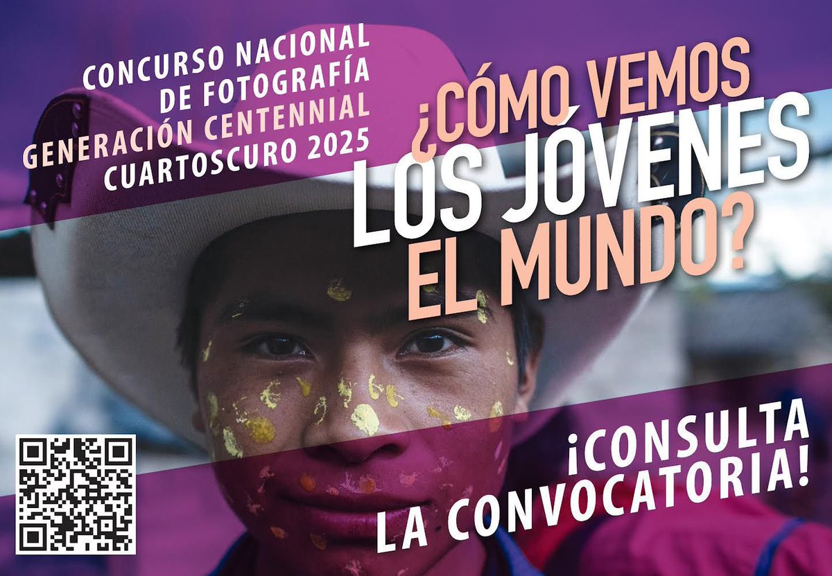 #ConcursodeFotografia 
¡Participa! Si tienes entre 12 y 29 años y te gusta la fotografía consulta la convocatoria  de  <a href="/CuartoscuroMex/">Revista Cuartoscuro</a> 

concursoscuartoscuro.com/jovenes

#GeneracionCentenial #Cuartoscuro2025
#fotografasdelnorte