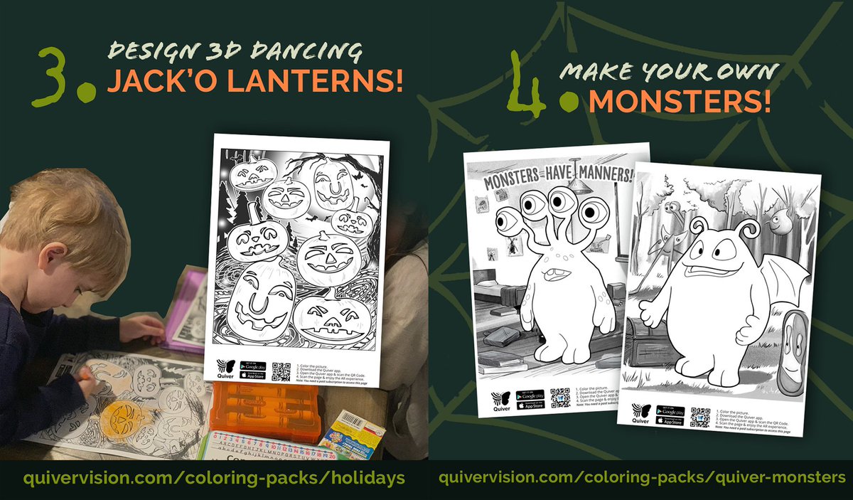 quivervision's tweet photo. Find each activity & more at https://t.co/CKaqDUjBpS!
#stem #halloween #halloweenactivity #technology #teaching #classroom #fun #activity #quiver https://t.co/O7EMQM7i5b