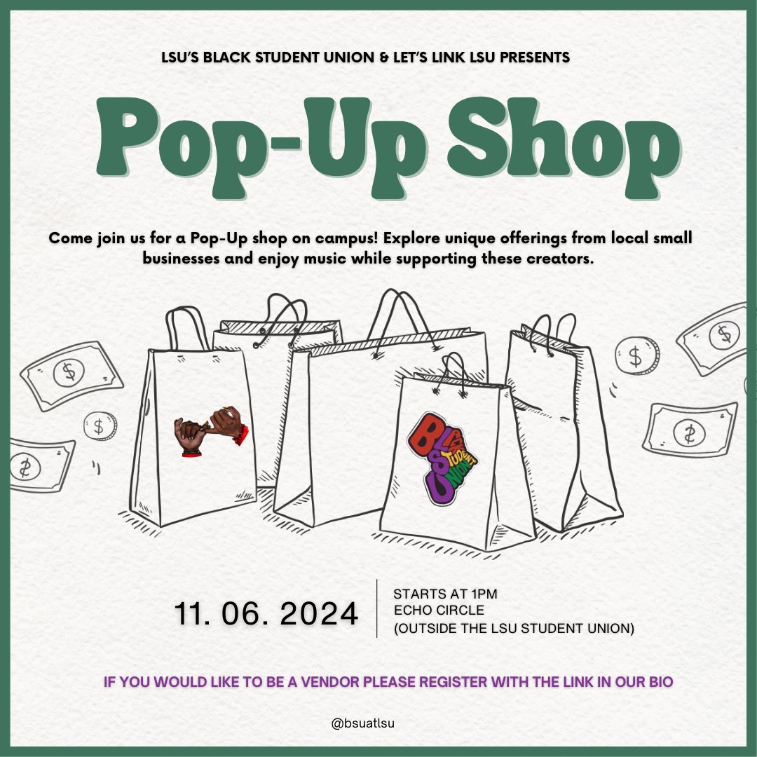 LSU Black Student Union tweet media