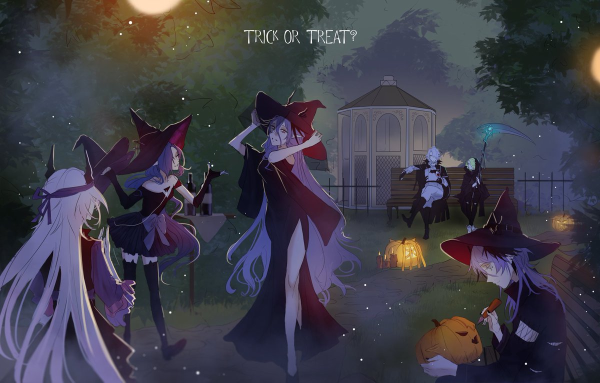 hebrandloe's tweet photo. Happy Halloween and good luck with your pulls!
a sketch from me🎃
#arknights #明日方舟 #アークナイツ https://t.co/Osx7ds7swL