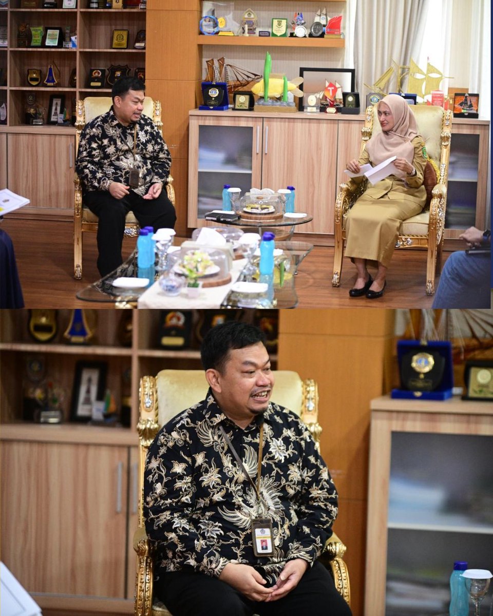 pajakmasamba's tweet photo. Kunjungan ini dilakukan dalam rangka meminta dukungan dari Pemerintah Daerah Kabupaten Luwu Utara sehubungan dengan keikutsertaan Kantor Pelayanan Pajak (KPP) Pratama Palopo dalam meraih predikat-- https://t.co/cZmbCZk3MA