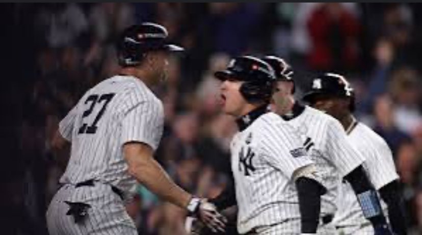 OddsLink's tweet image. #Yankees +650 to win series pre-game number is looking pretty good right now!

#WorldSeries