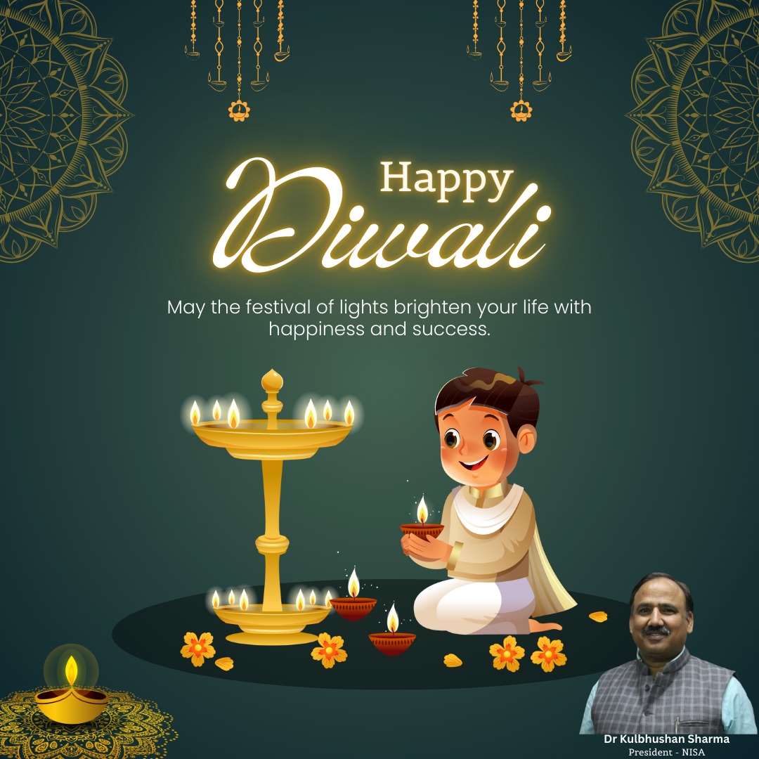 Wishing everyone a bright and joyful Diwali! May this festival of lights bring prosperity, happiness, and peace to you and your loved ones. Let’s celebrate the triumph of light over darkness and goodness over evil. Have a safe &amp; memorable Diwali! #HappyDiwali #FestivalOfLights