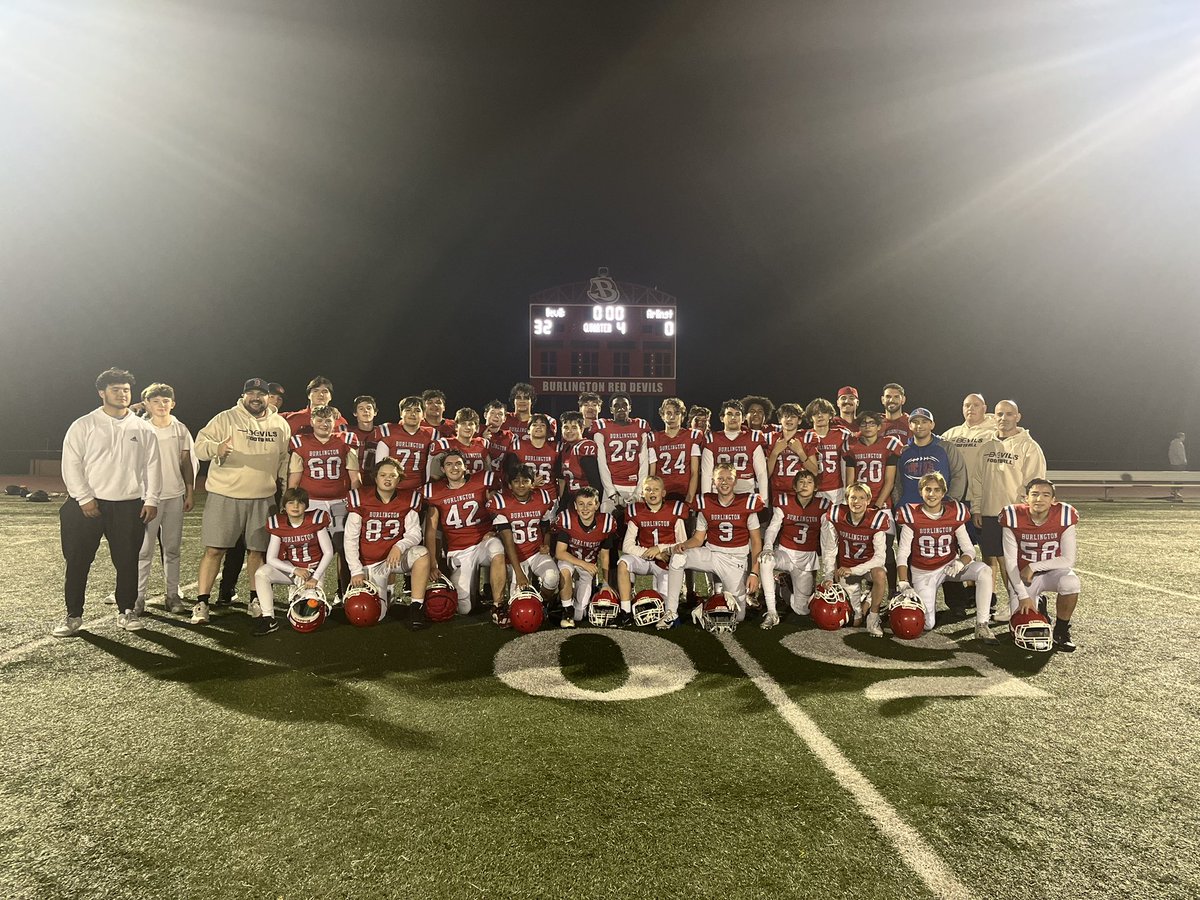 BurlingtonMSFootball (@jrdevsfootball) on Twitter photo Jr Devs 32 Arlington 0!! Jr Devs have won 6 straight!! Awesome to finally be at home. Thanks to all that came down and supported the boys!! <a href="/RedDevils_Ftbl/">Burlington High School Football</a> <a href="/bcattv/">BCAT</a> <a href="/bnewssports/">@BNEWSSports</a> <a href="/burlingtonbuzz/">Burlington Buzz</a> Jr Devs 32 Arlington 0!! Jr Devs have won 6 straight!! Awesome to finally be at home. Thanks to all that came down and supported the boys!! <a href="/RedDevils_Ftbl/">Burlington High School Football</a> <a href="/bcattv/">BCAT</a> <a href="/bnewssports/">@BNEWSSports</a> <a href="/burlingtonbuzz/">Burlington Buzz</a>