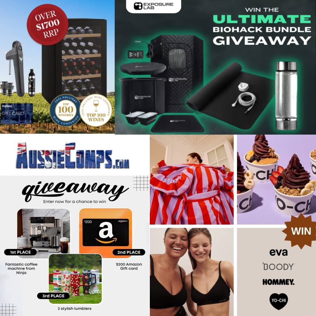 Aussie_Comps's tweet photo. G'day Compers! Heaps of new comps have been listed over the last week - 25 new #giveaways listed today with awesome #prizes like #holidays, #appliances, #clothing, #jewellery, heaps of various #vouchers and lots more...
.
Check them all out today at https://t.co/Uozbkuhke7 https://t.co/gohMVXEHyL