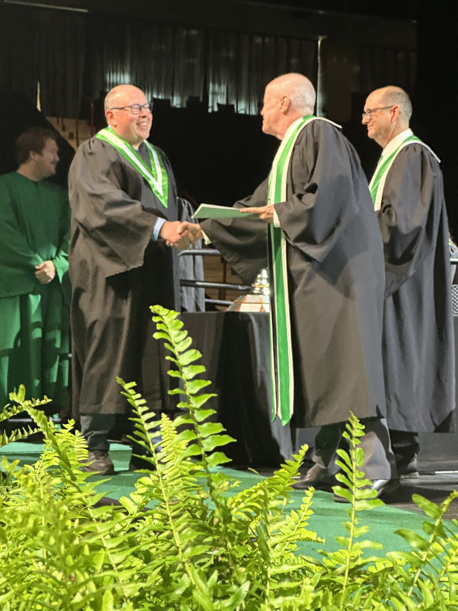 DCBroadcasting's tweet photo. Congrats to Mark Dixon and Savant Ross who crossed the stage at the fall convocation today as the latest grads of the Broadcasting program at @durhamcollege  https://t.co/YVAlNmnr60 https://t.co/QCCE2BAheH