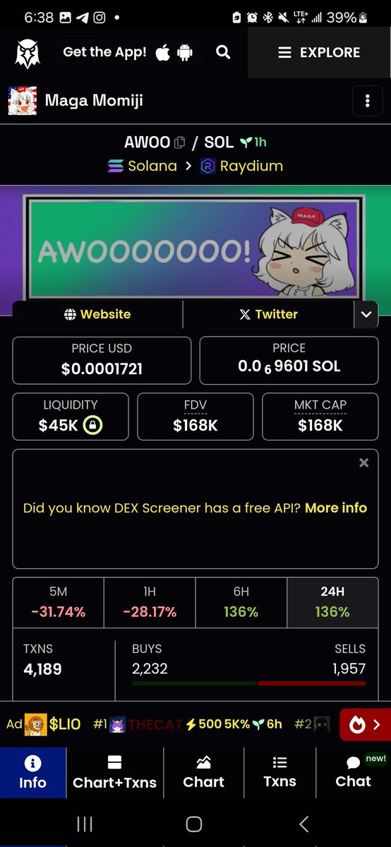 Coddzworld's tweet photo. Added more to $AWOO on this dip memes to based not to send Anime ✅️ trump mascot ✅️ M6CcxvSKzqQpHeJ8fHg5GJDdB9w7n9DKaGVaq4mpump https://t.co/ZivjITDDXG