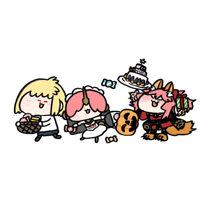 ハロウィンというのは推しモンスターの絵をみんながUPする日です 