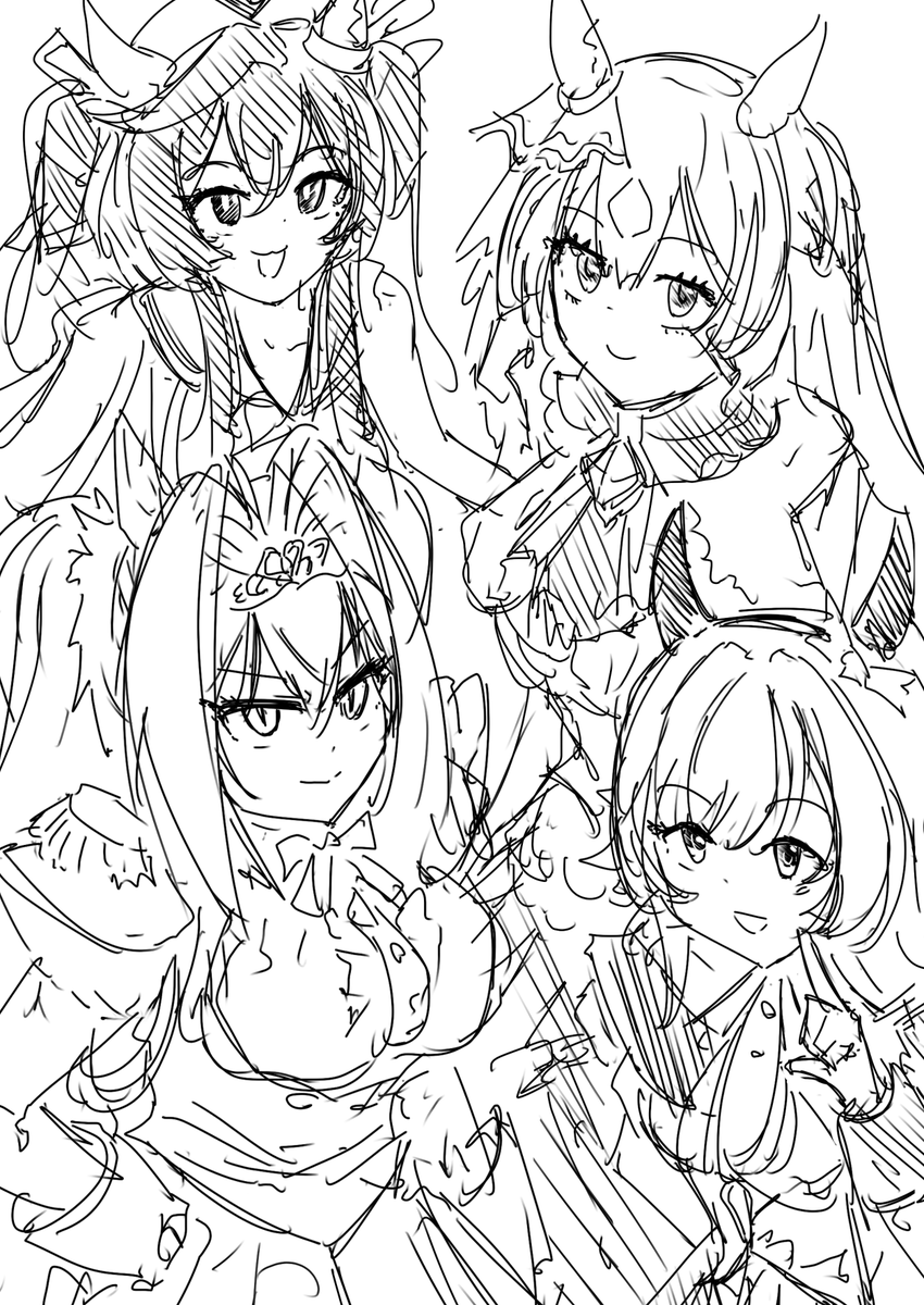 引き続きヴィブロス加入編 #今月描いた絵を晒そう 