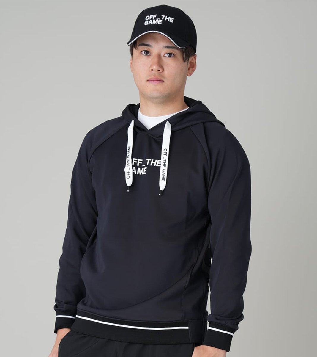 西武ライオンズ　OFF THE GAME ブラック リフレクティブフードパーカー 極上のOFFを纏え✨ OFF_THE GAME ロングTシャツやパーカーなど今の時期
