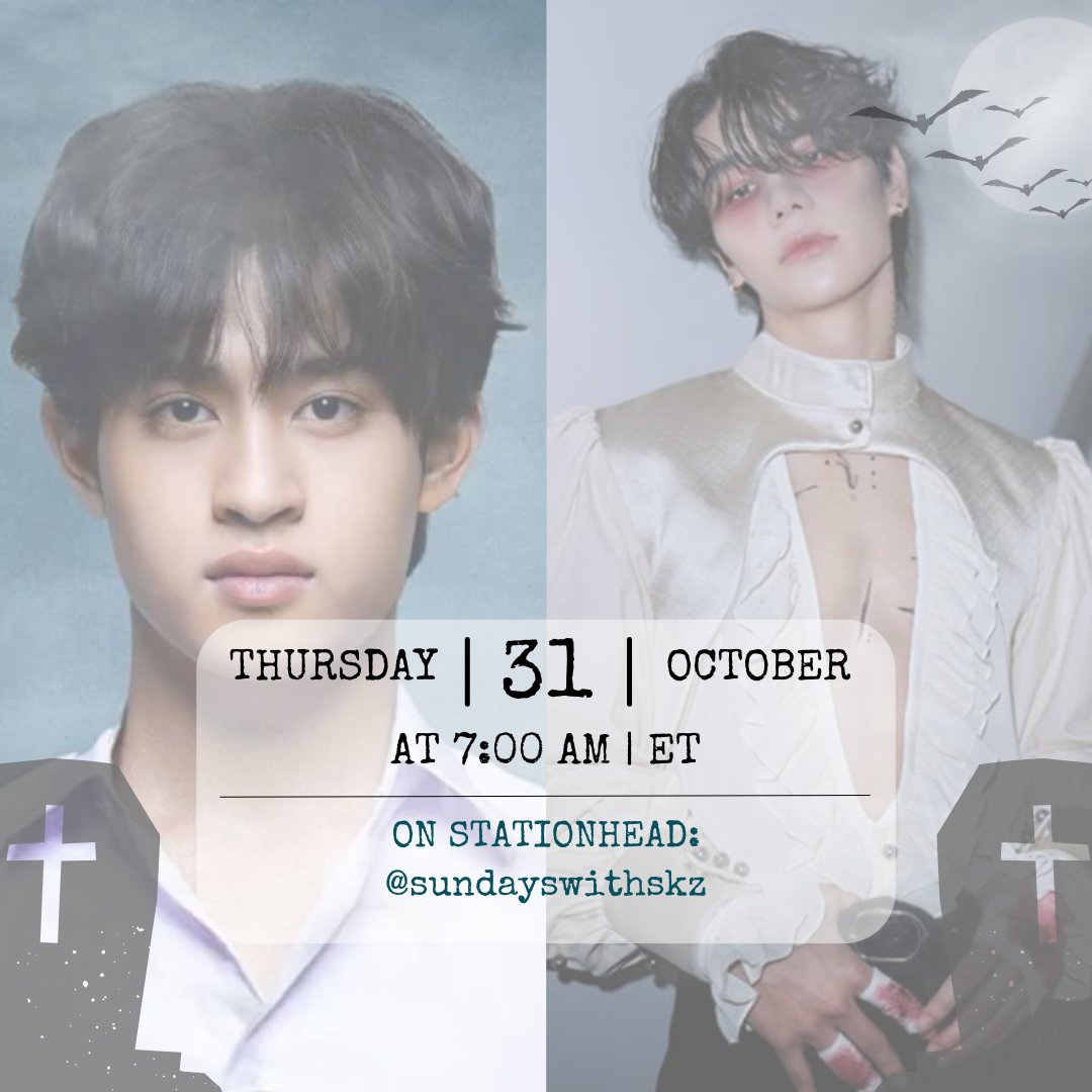 saturninabeat's tweet photo. 👻We can't wait to play our special 🪐🎶🐫Halloween PL tomorrow at @sundaywithskz station🎃
#Saturdayss #unit let's party together🐈⬛
🗓️THU OCT 31
⏰6am🇺🇸CT⏰7am🇺🇸EST
⏰12pm🌍EU⏰8pm🇰🇷⏰6pm 🇹🇭BKK
Host https://t.co/fOLzkmyBAr
#StrayKids #JeffSatur #Tinnasit #TrickOrStream https://t.co/U1Yp0hnFV7
