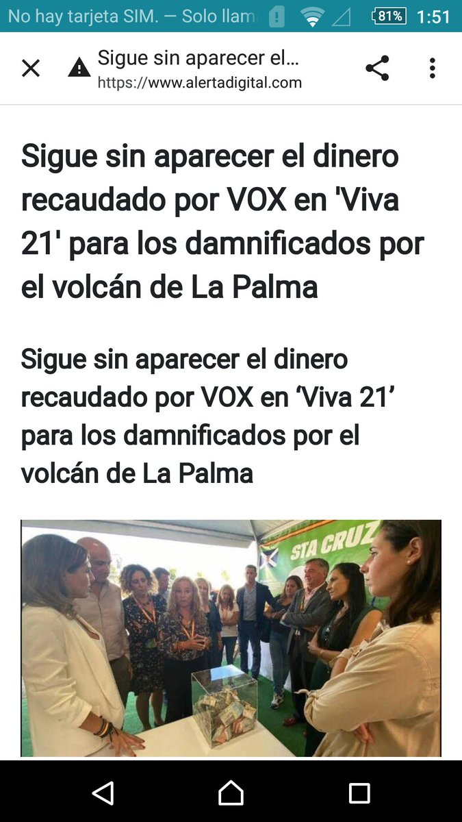 Tened mucho cuidado si vais a donar dinero o cosas para los damnificados por la dana.

Pero sobre todo:
NI SE OS OCURRA DAR NADA SI TIENE ALGO QUE VER CON <a href="/vox_es/">VOX 🇪🇸</a>,  QUE SE LO QUEDAN PARA ELLOS LOS MUY MISERABLES