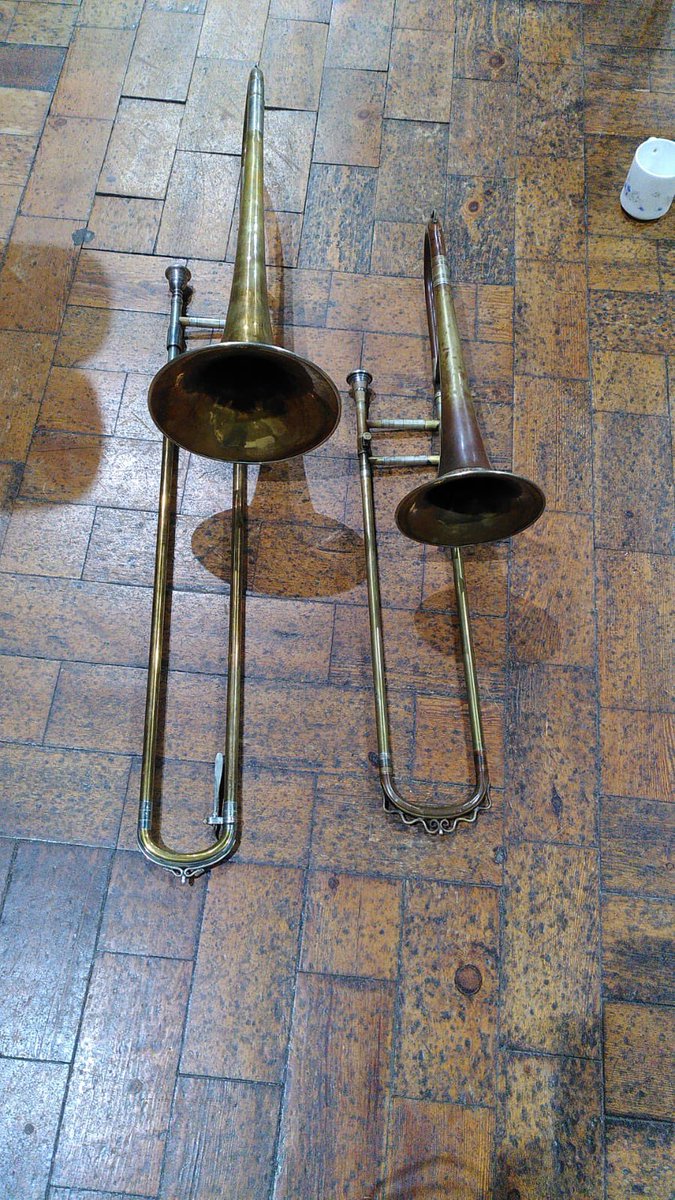 ConcertTrombone's tweet photo. A bumper Bruckner day of fun in prep for our next Bruckner celebration this weekend with @leicestershire_chorale & @LeicsCathedral - generously supported by @ContinuoFndn . #historicallyinformedperformance
#bruckner2024 #bruckner200 https://t.co/WV7qdNEVxd