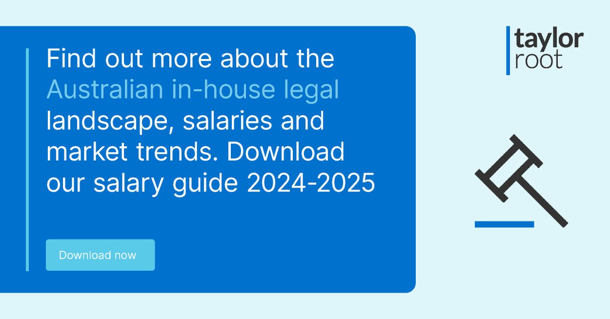 TaylorRootLegal's tweet image. Understanding the average in-house lawyer salary across Australia and the broader market conditions is essential for aspiring and practicing in-house lawyers. Our new salary guide is designed to provide valuable insights into the in-house market &amp;gt;  eu1.hubs.ly/H0dgs5z0